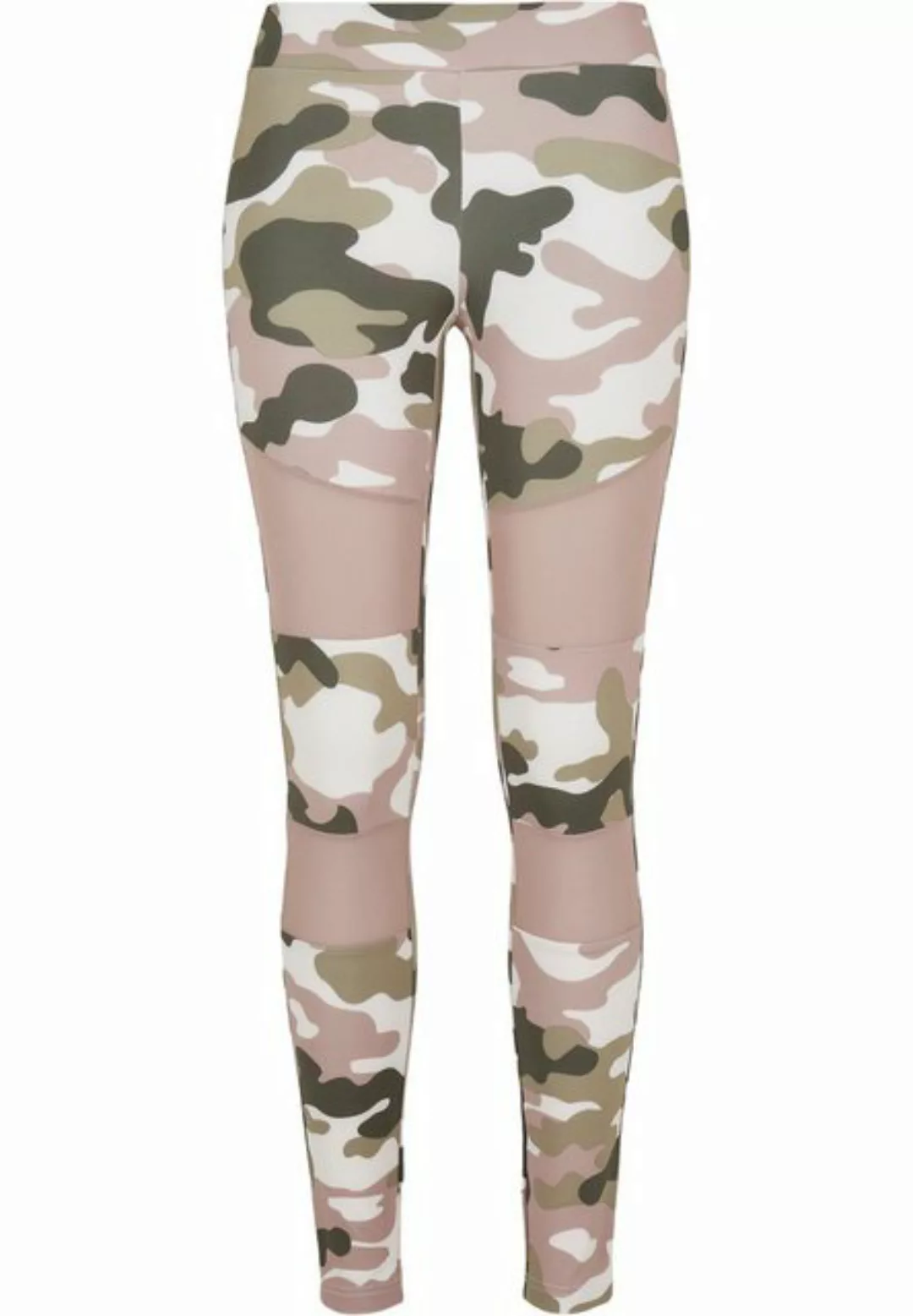 URBAN CLASSICS Leggings Urban Classics Damen Ladies Camo Tech Mesh Leggings günstig online kaufen