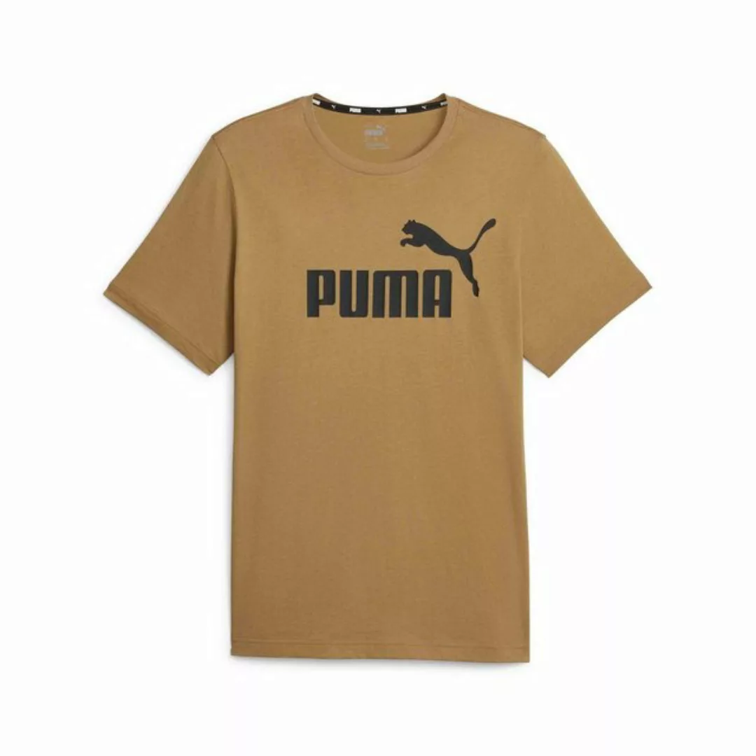 PUMA T-Shirt Herren T-Shirt - ESS Logo Tee, Rundhals, (Packung, 1er Pack) günstig online kaufen