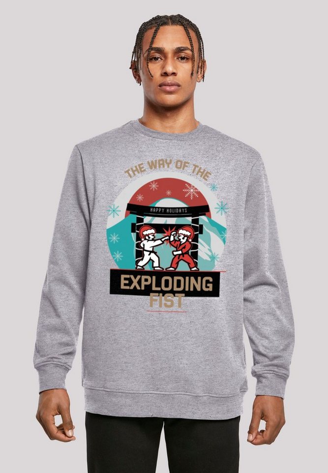 F4NT4STIC Kapuzenpullover Retro Gaming Way of the Exploding Fist Christmas günstig online kaufen