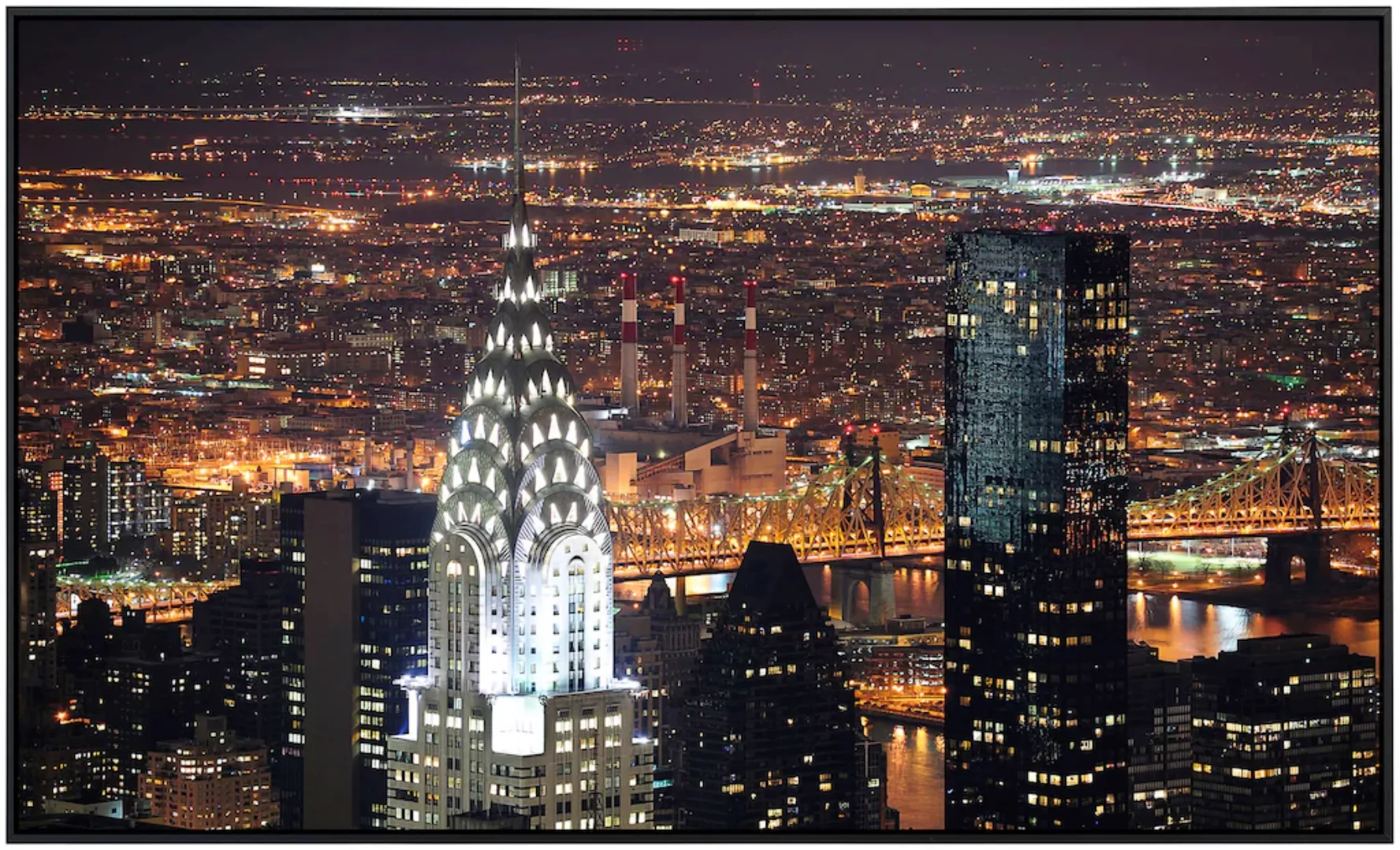 Papermoon Infrarotheizung »Chrysler Gebäude New York« günstig online kaufen