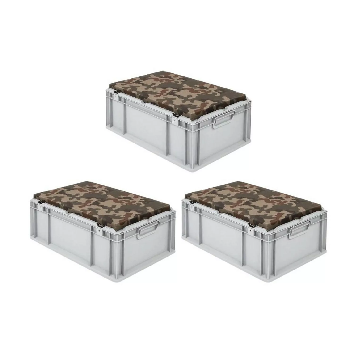 PROREGAL SparSet 3x Eurobox NextGen Seat Box Camouflage HxBxT 265 x 40 x 60 günstig online kaufen