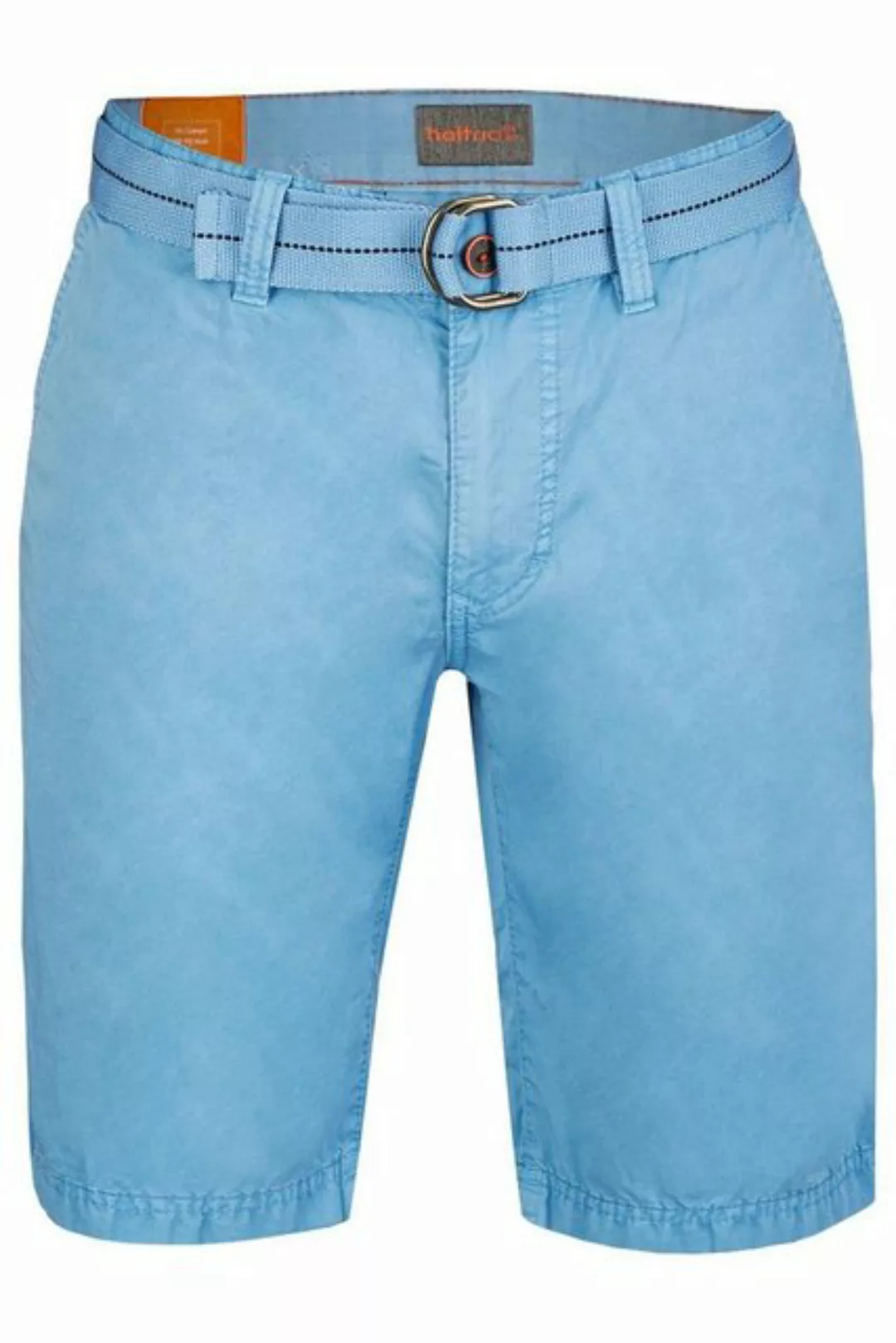 Hattric Bermudas Hattric Herren Chino Bermuda mit Gürtel Light Blue günstig online kaufen