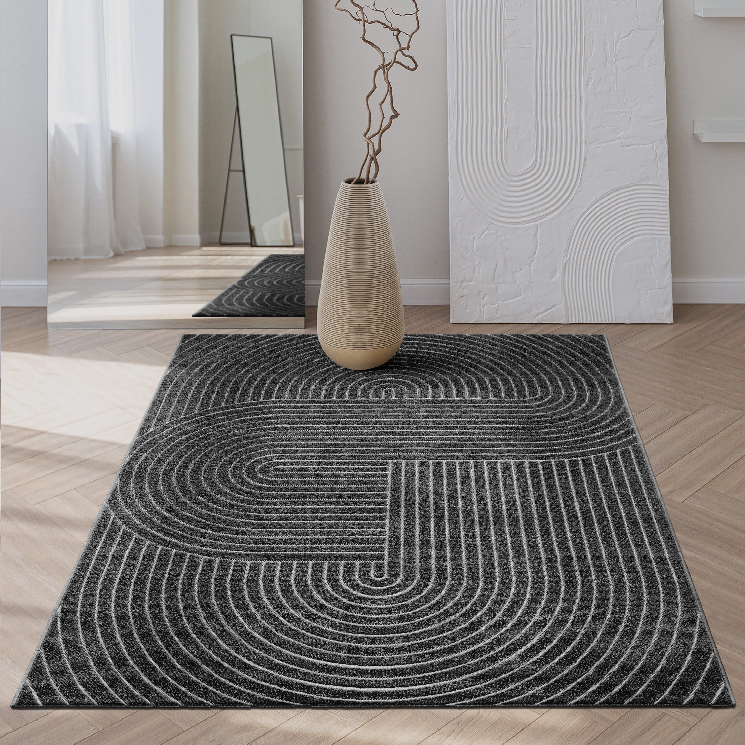 the carpet Teppich »Santo Plus«, rechteckig, 5 mm Höhe, Plus moderner robus günstig online kaufen