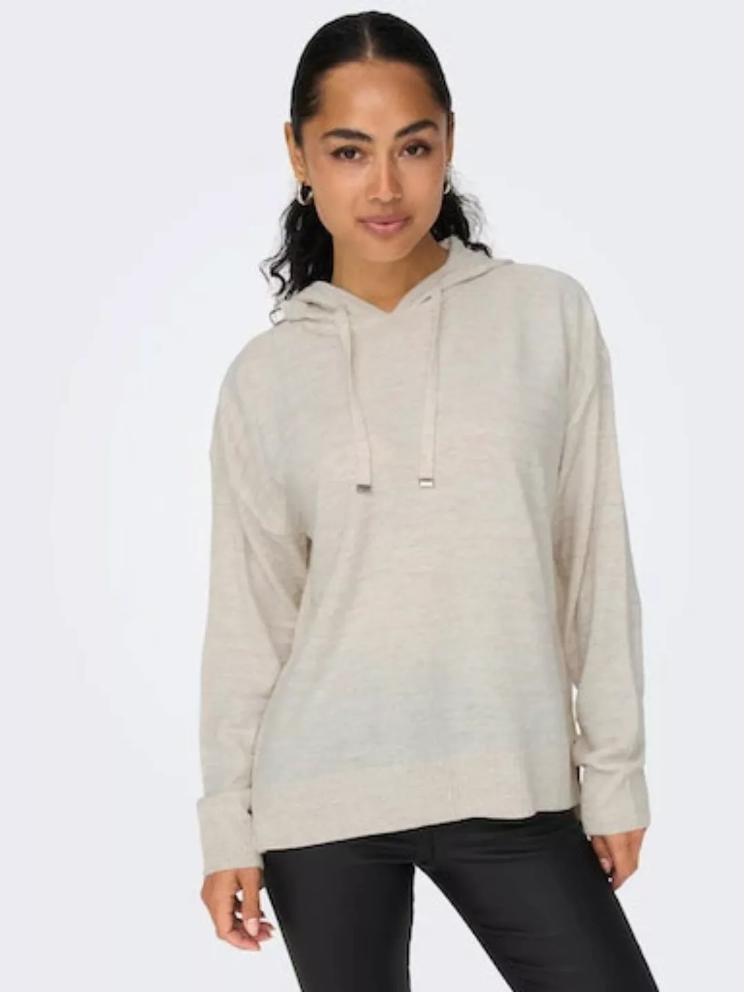 ONLY Kapuzenpullover ONLCATA LS HIGHLOW HOOD CC KNT günstig online kaufen