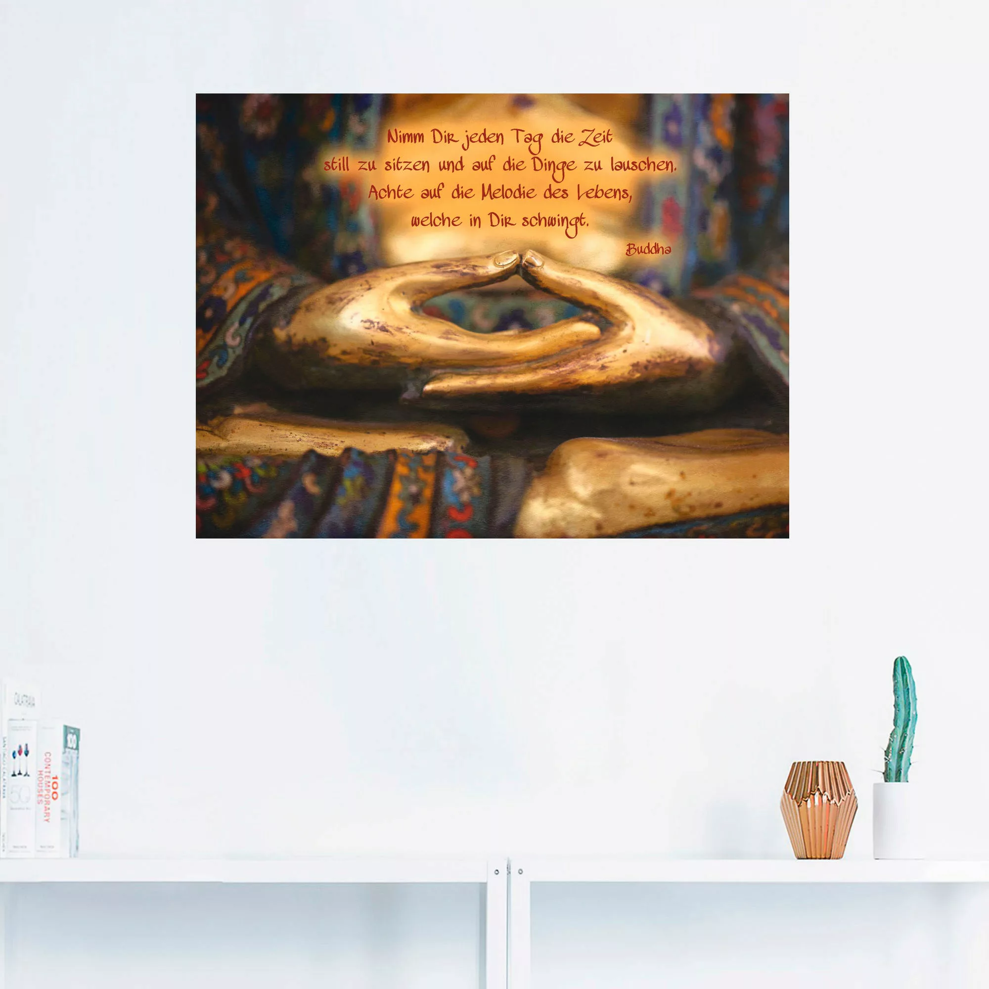 Artland Wandbild "Weisheit", Religion, (1 St.) günstig online kaufen