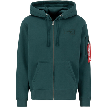 Alpha Industries  Sweatshirt Backprint Zip Hoodie - Force Green günstig online kaufen