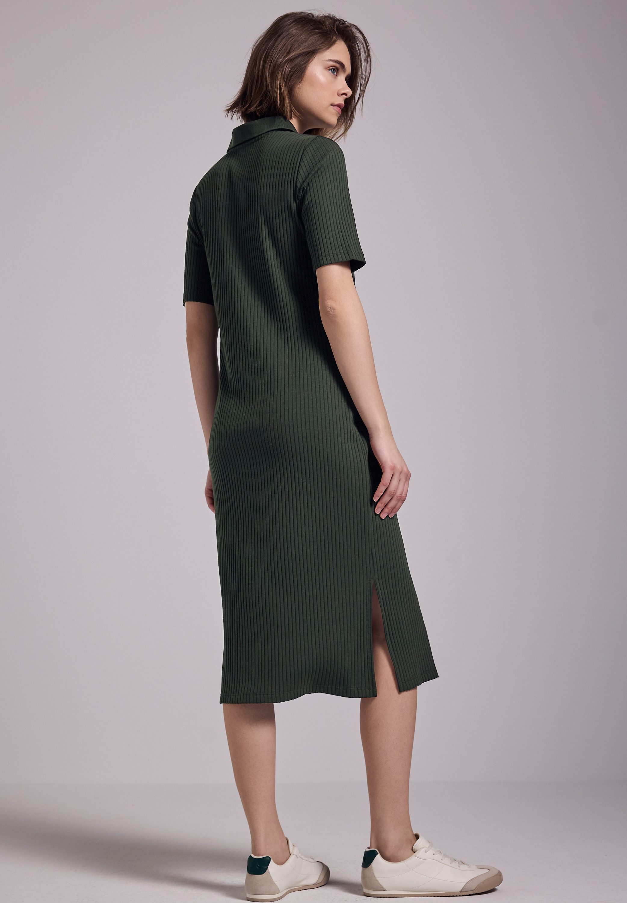 STREET ONE STUDIO Midikleid, mit Knopfleiste günstig online kaufen