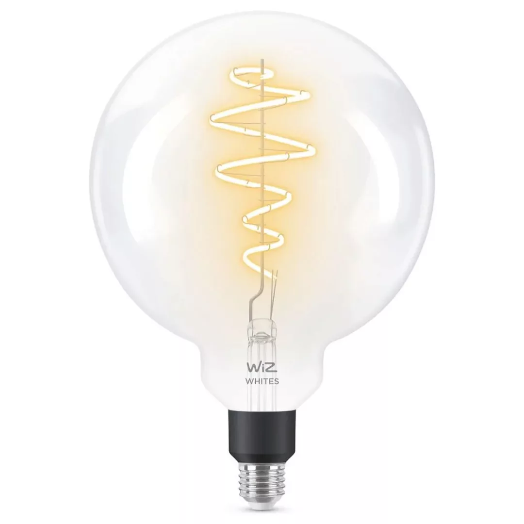 WiZ LED Smart Leuchtmittel in Transparent E27 G200 6,7W 470lm günstig online kaufen