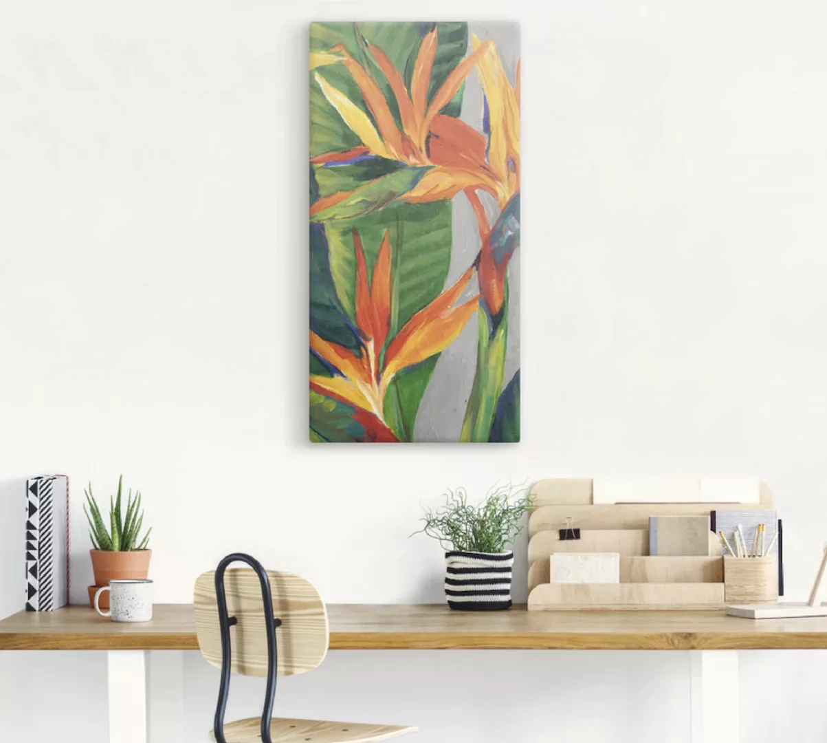 Artland Wandbild »Paradiesvogel II«, Pflanzen, (1 St.), als Alubild, Outdoo günstig online kaufen