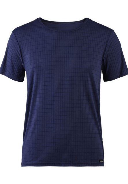 Bruno Banani T-Shirt Shirt Kurzarmshirt Check Line 2.0 mit (1-tlg) günstig online kaufen