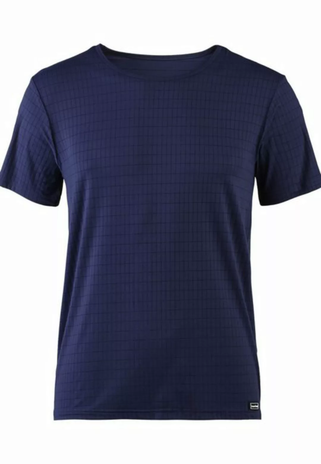 Bruno Banani T-Shirt Shirt Kurzarmshirt Check Line 2.0 mit (1-tlg) günstig online kaufen