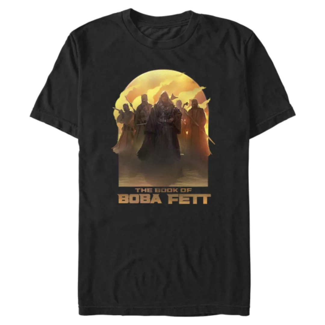 Star Wars - Book of Boba Fett - Gruppe Leading By Example - Männer T-Shirt günstig online kaufen