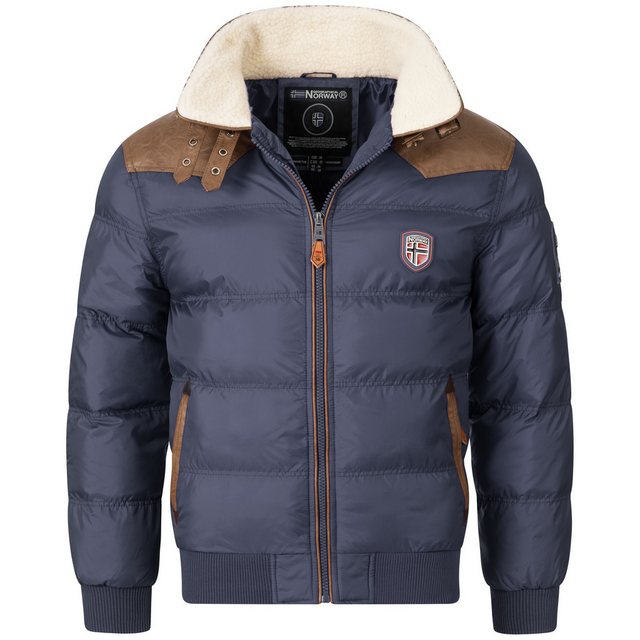 Geographical Norway Winterjacke warme Designer Herren Winter Stepp Jacke Ou günstig online kaufen