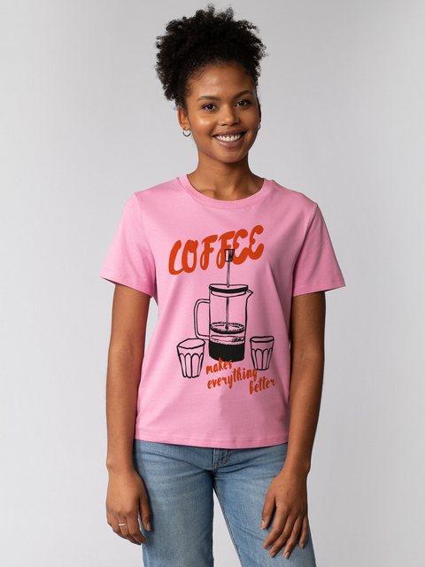 wat? Apparel T-Shirt Coffee makes everything better günstig online kaufen