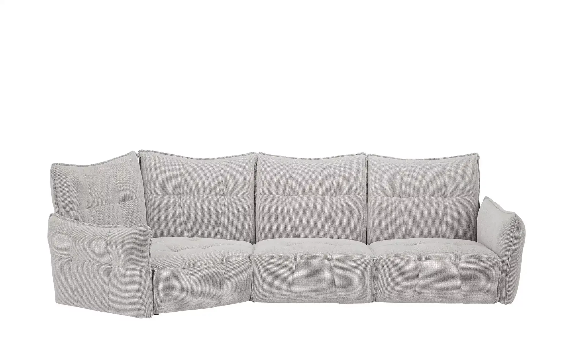 bobb Ecksofa  Jeaneva ¦ grau ¦ Maße (cm): B: 379 H: 101 T: 151 Polstermöbel günstig online kaufen