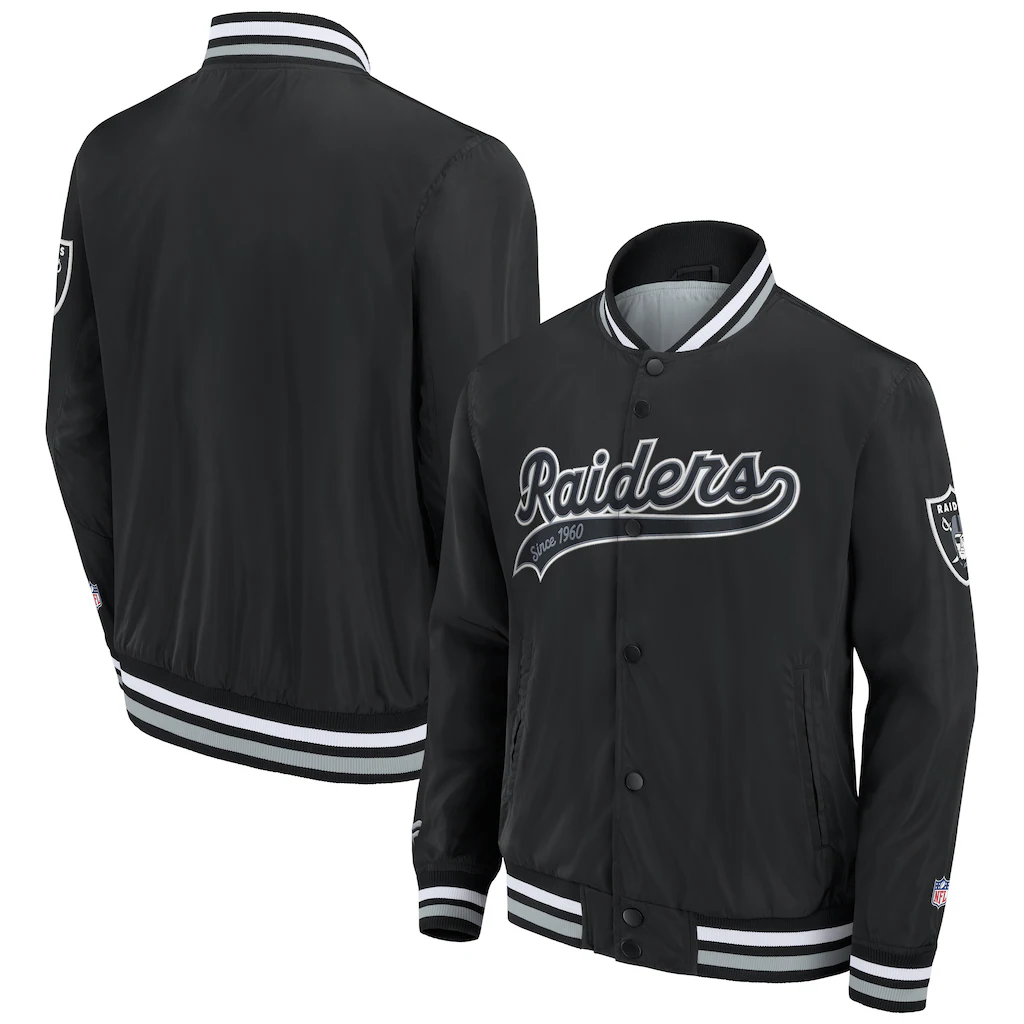 Fanatics Bomberjacke "Fanatics Jacke Las Vegas Raiders Sateen" günstig online kaufen