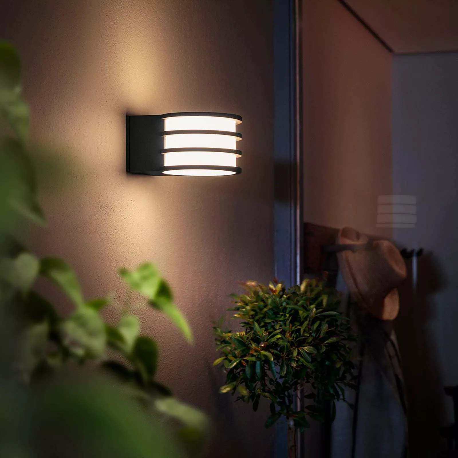 Philips Hue White Lucca Außenwandlampe steuerbar günstig online kaufen