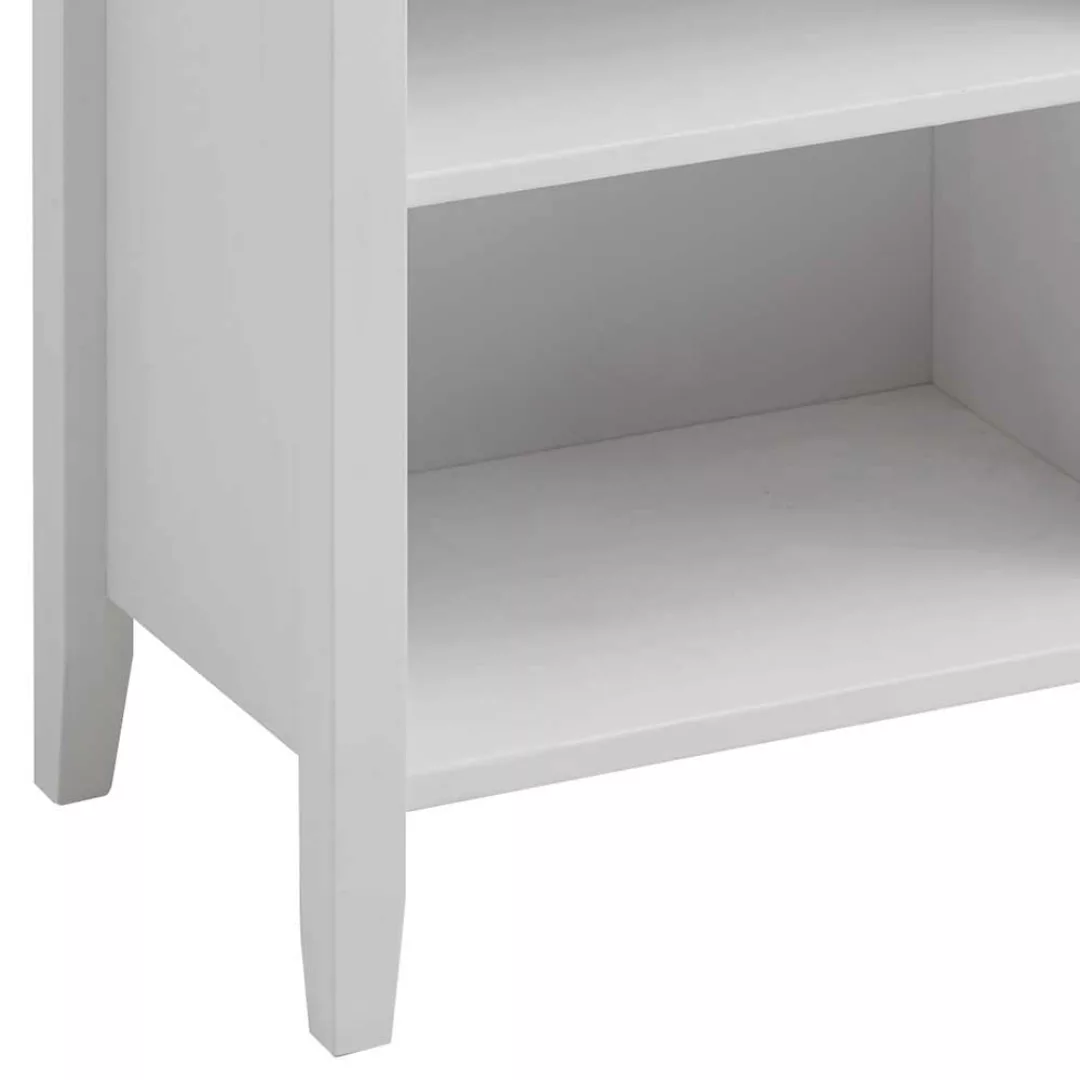 Badezimmer Regal in Weiß Kiefer teilmassiv einer Schublade günstig online kaufen