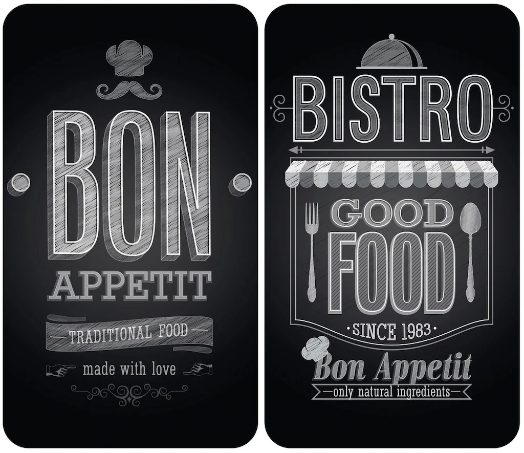 Maximex Herd-Abdeckplatte "Universal Modell Bon Appetit", (Set, 2 tlg.), He günstig online kaufen