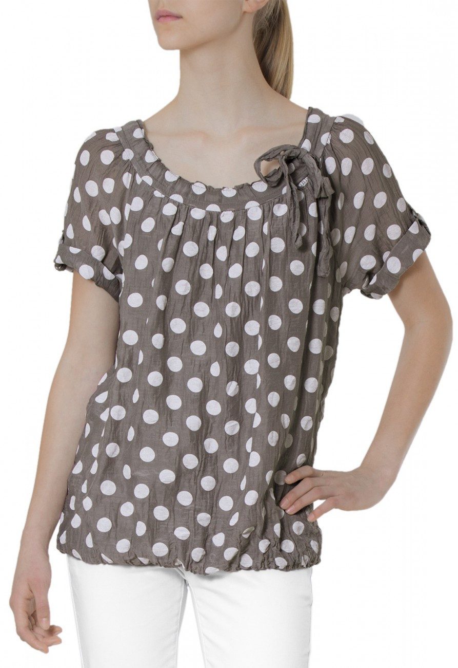 Caspar Shirtbluse BLU001 Damen leichte Sommerbluse günstig online kaufen