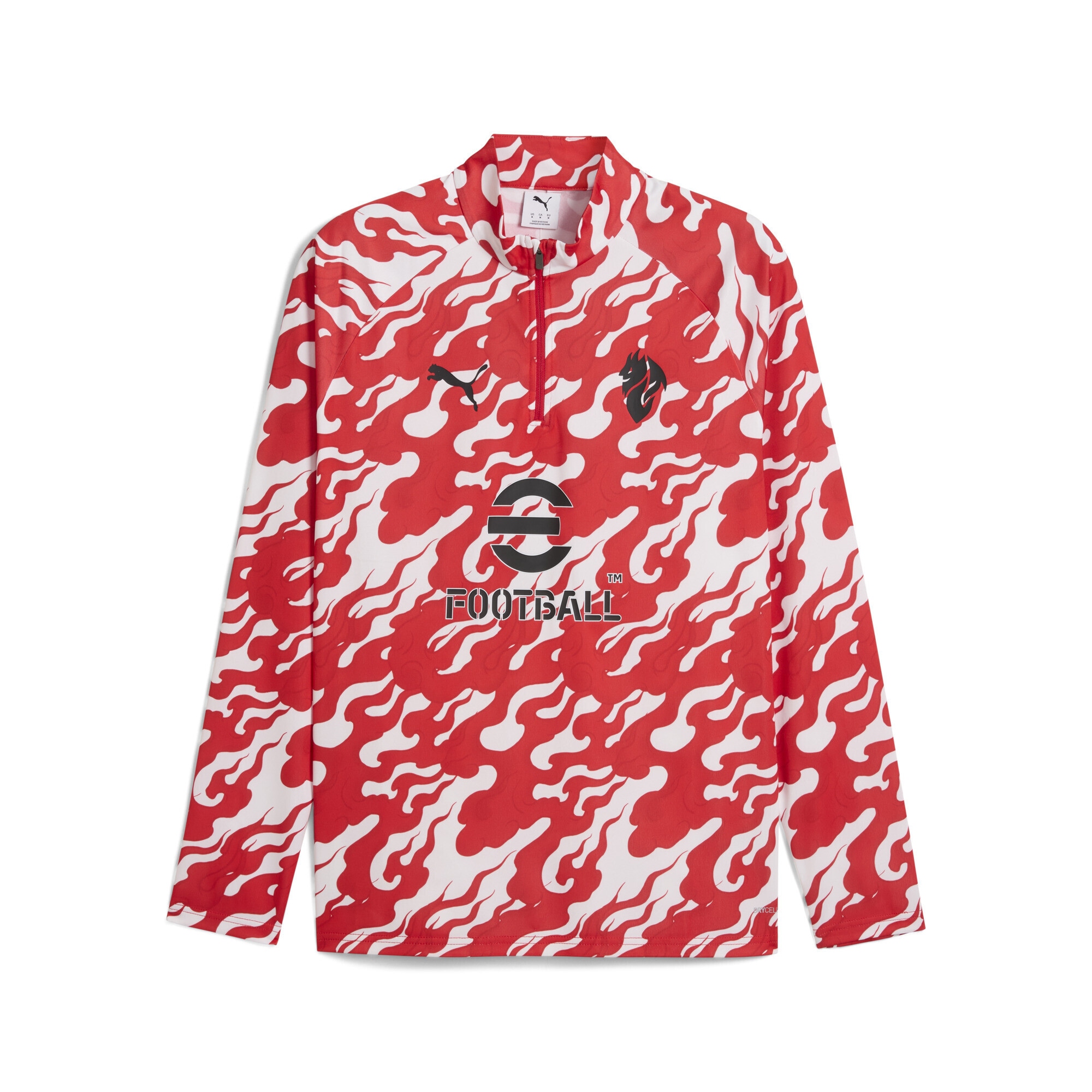 PUMA T-Shirt "AC Mailand Aufwärmoberteil Herren" günstig online kaufen