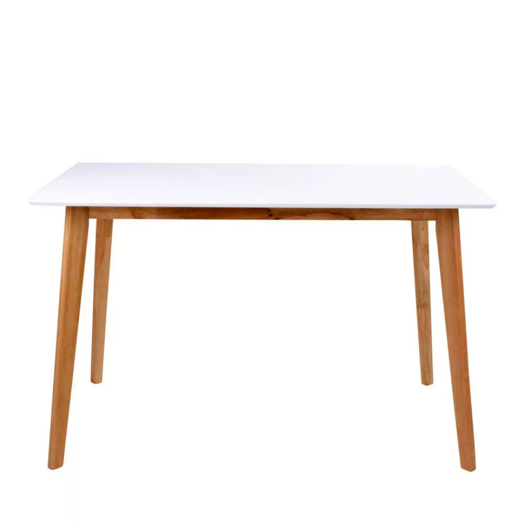 Esszimmer Tisch im Skandi Design 75 cm hoch günstig online kaufen