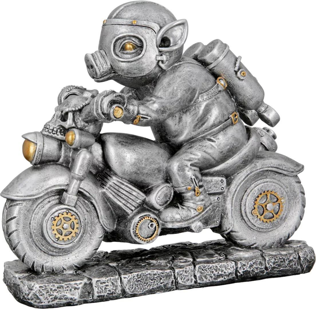 Casablanca by Gilde Tierfigur "Skulptur Steampunk Motor-Pig" günstig online kaufen
