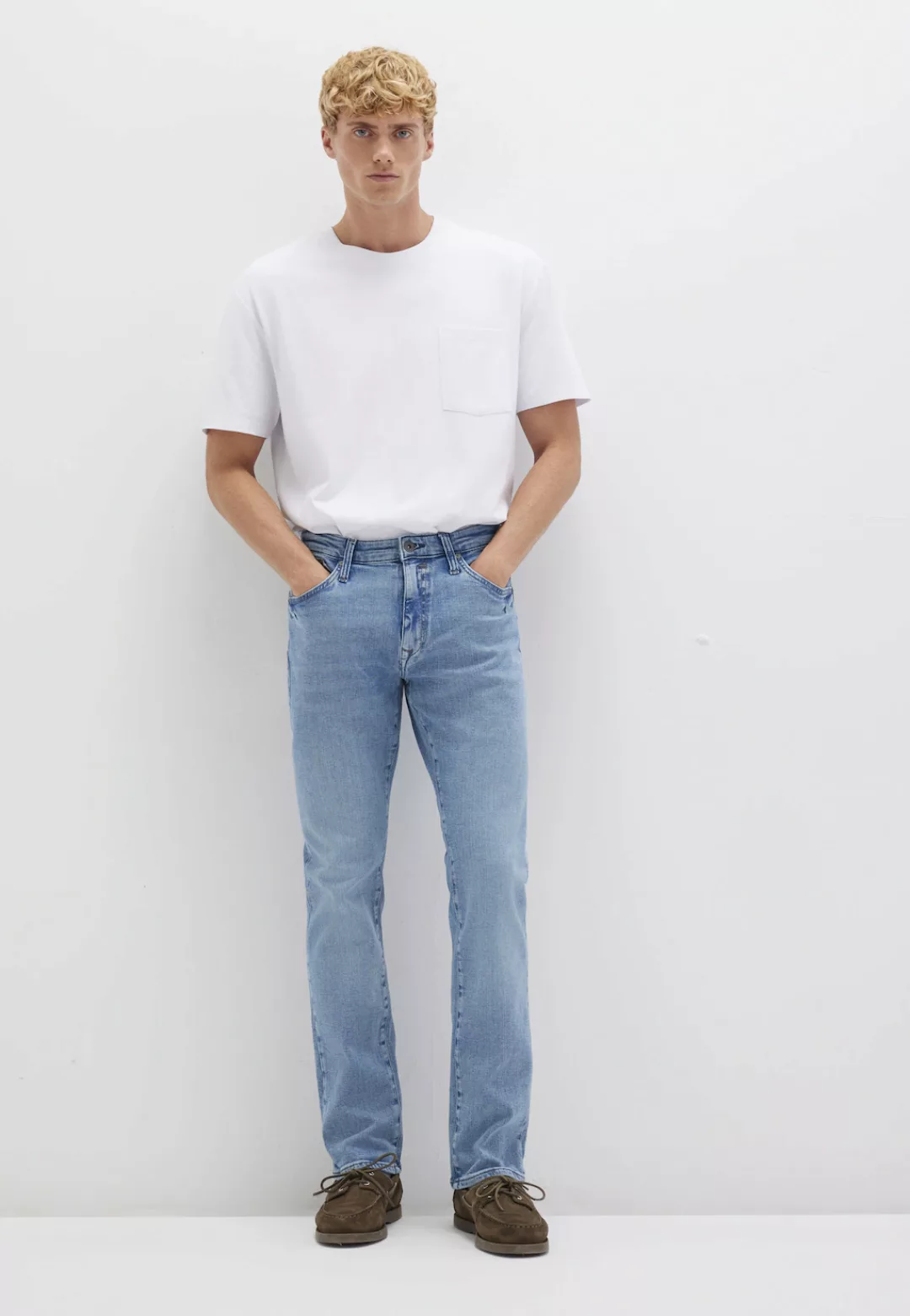 Mavi Straight-Jeans "MARCUS", Slim Straight Jeans günstig online kaufen