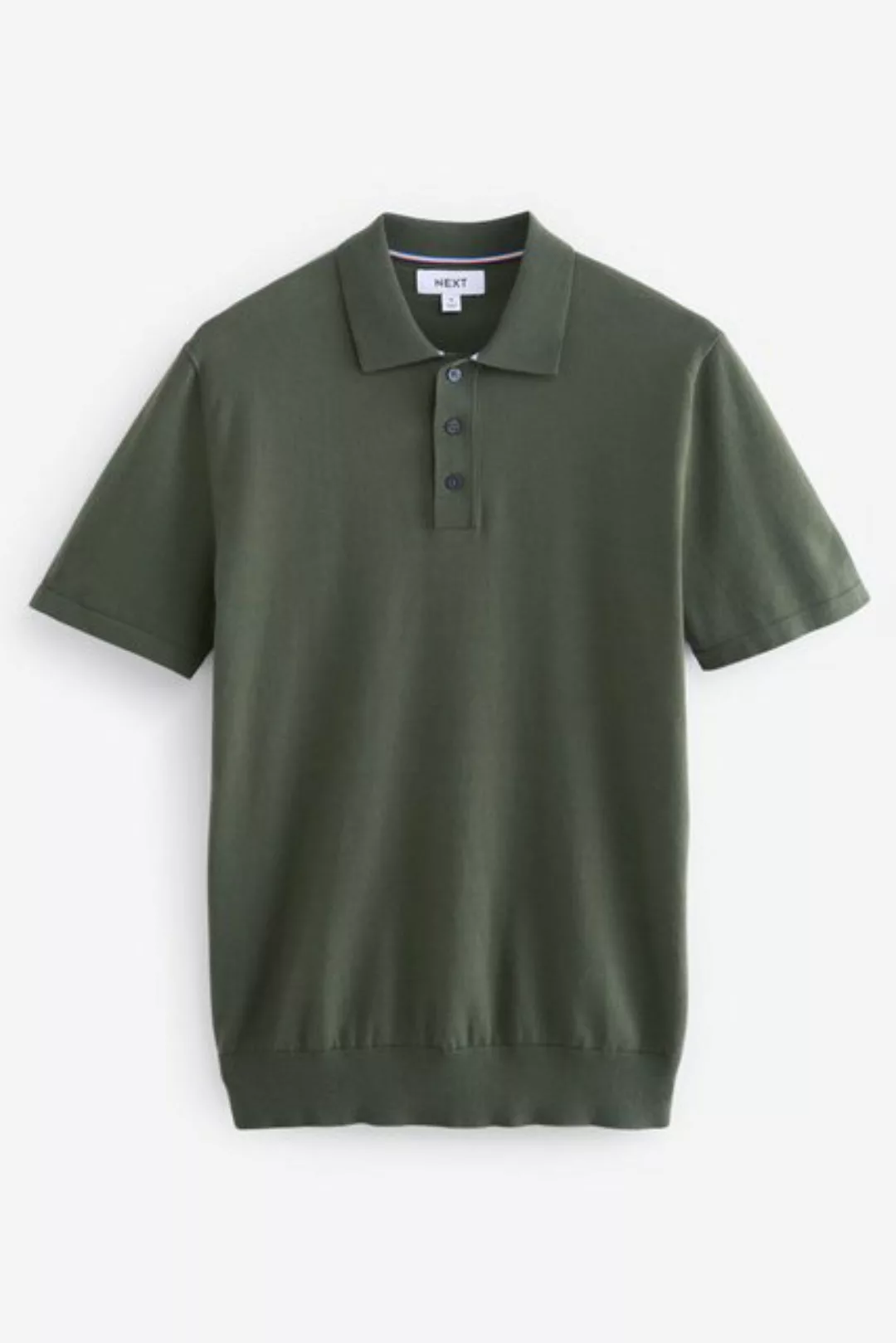 Next Poloshirt Gestricktes Polo-Shirt (1-tlg) günstig online kaufen