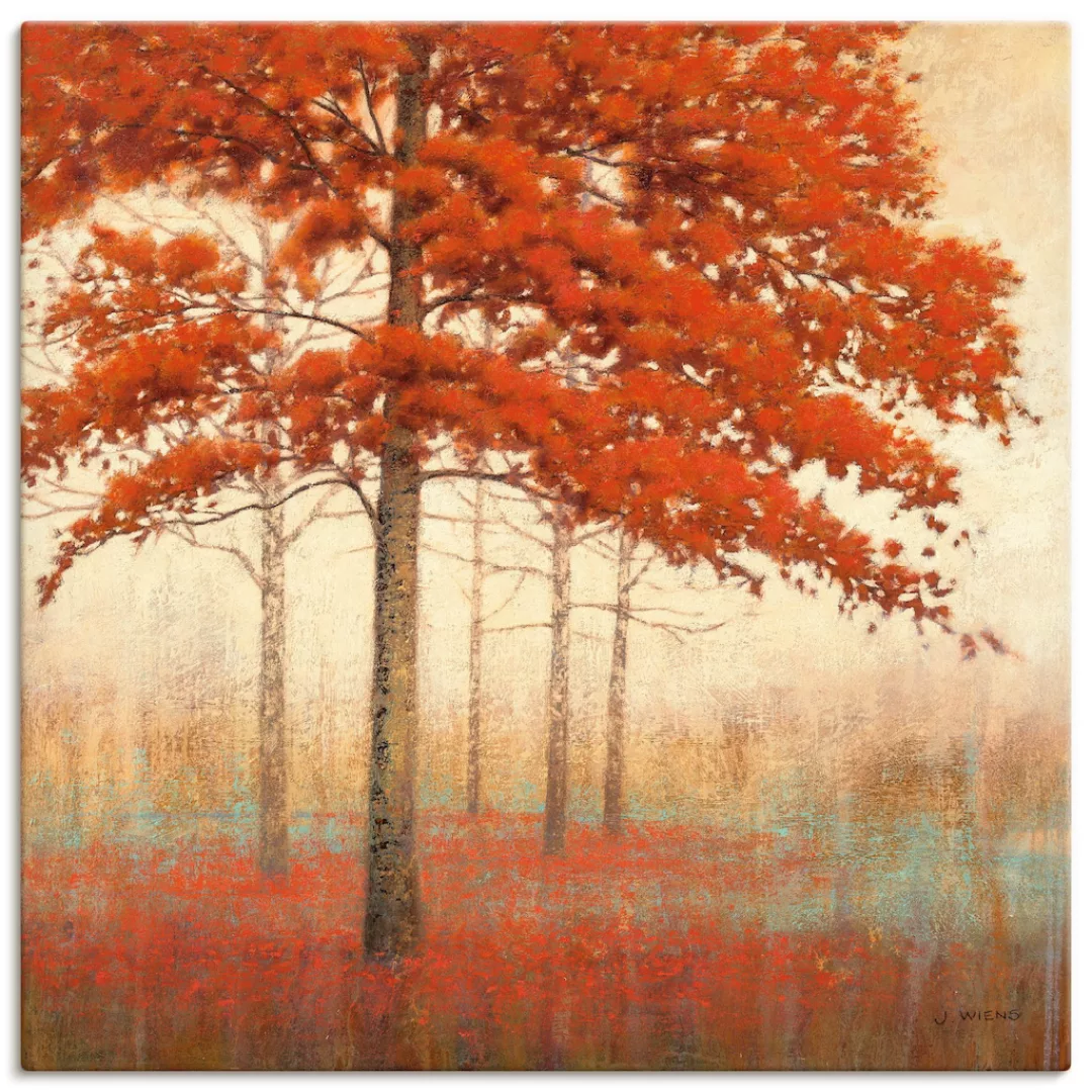 Artland Wandbild »Herbst Baum II«, Bäume, (1 St.), als Leinwandbild, Poster günstig online kaufen