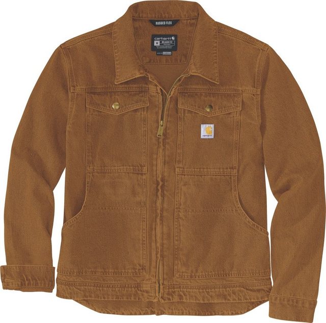 Carhartt Fleecejacke Carhartt Herren Arbeitsjacke Duck Relaxed Fit günstig online kaufen