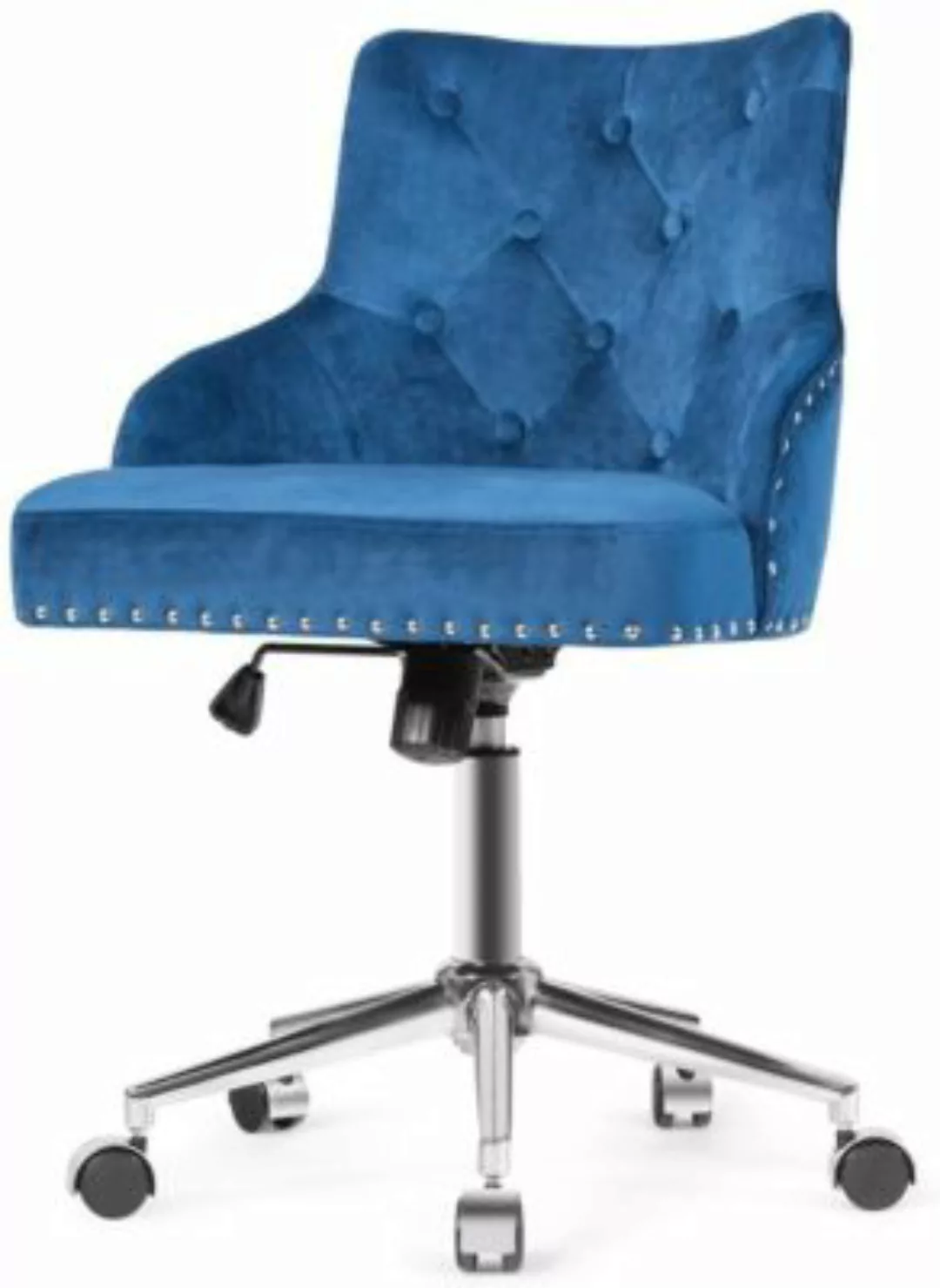 COSTWAY® Bürostuhl gepolstert blau günstig online kaufen
