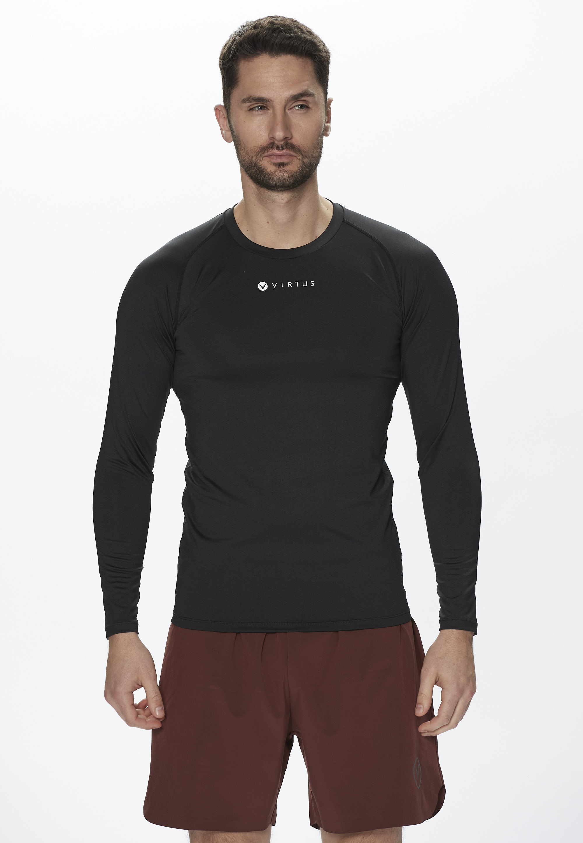 Virtus Funktionsshirt "BONDER M L/S Baselayer", mit schnell trocknender QUI günstig online kaufen