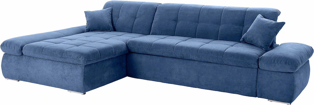 DOMO collection Ecksofa »NMoric XXL, B/T/H: 300/172/80cm, L-Form«, wahlweis günstig online kaufen