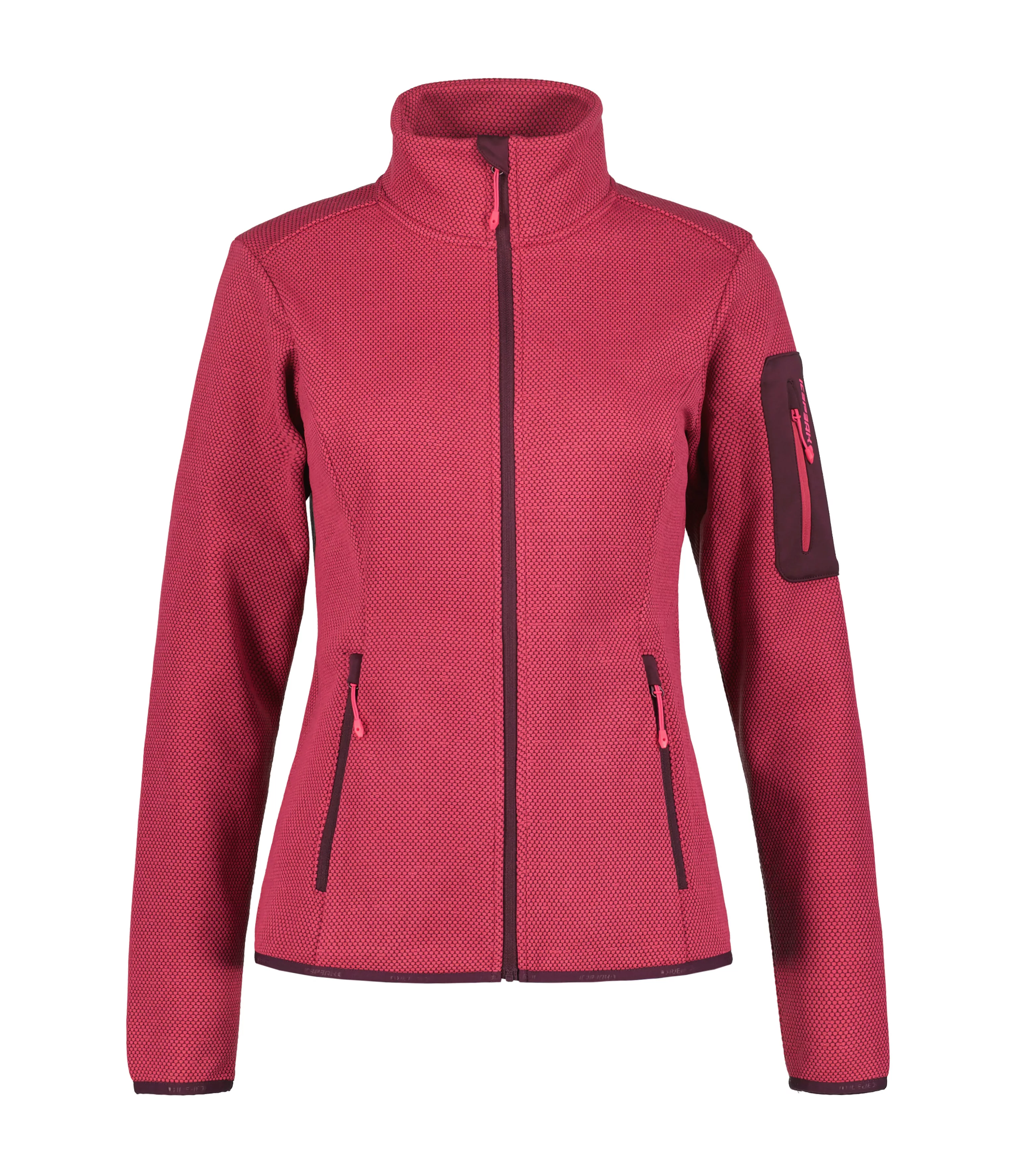 Icepeak Fleecejacke D STRICKFLEECEJACKE BOWERSVILLE (1-St) mit Markenlabel günstig online kaufen