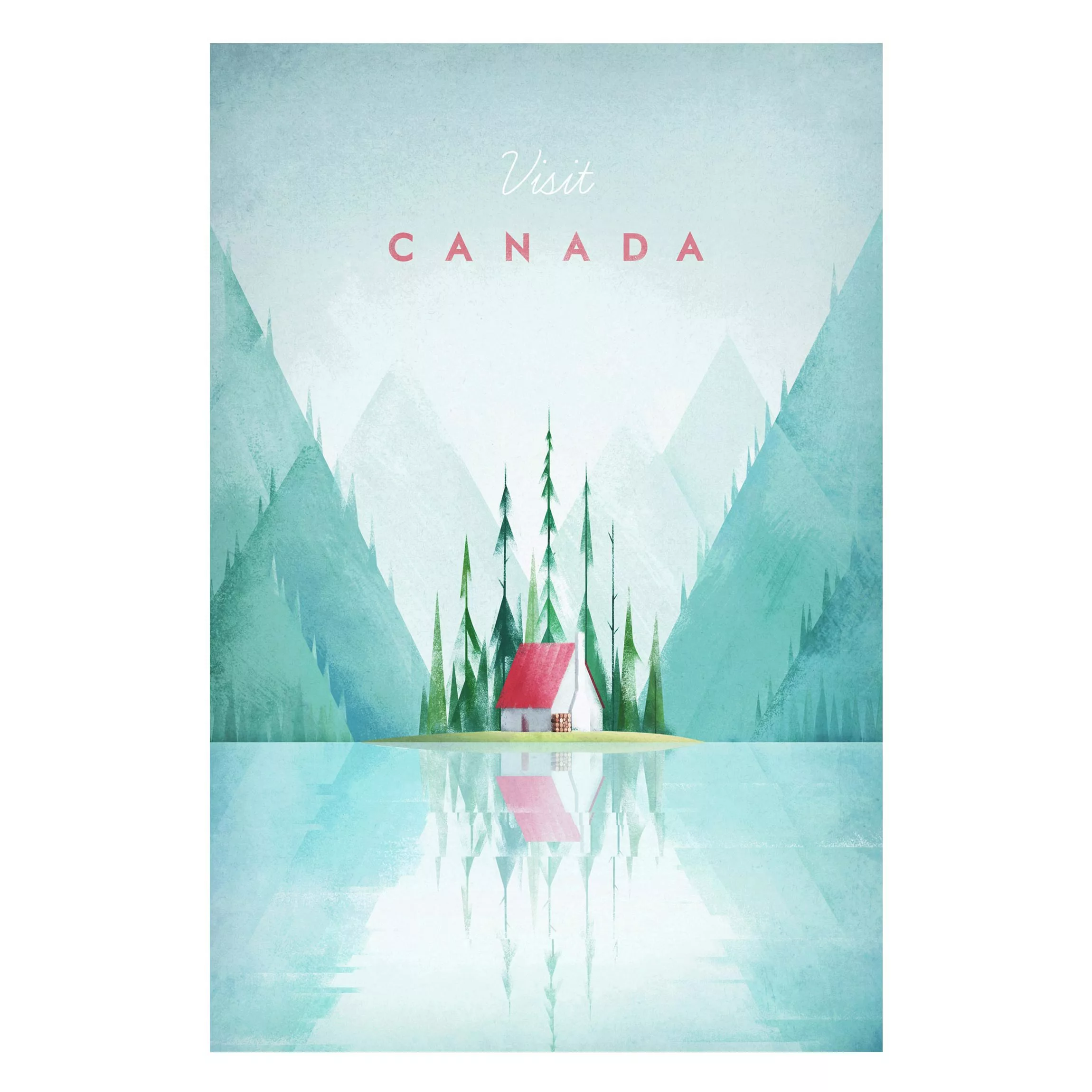 Magnettafel - Hochformat 2:3 Reiseposter - Canada günstig online kaufen