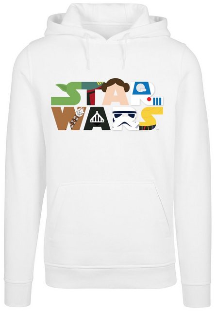 F4NT4STIC Kapuzenpullover Star Wars Character Logo Print günstig online kaufen