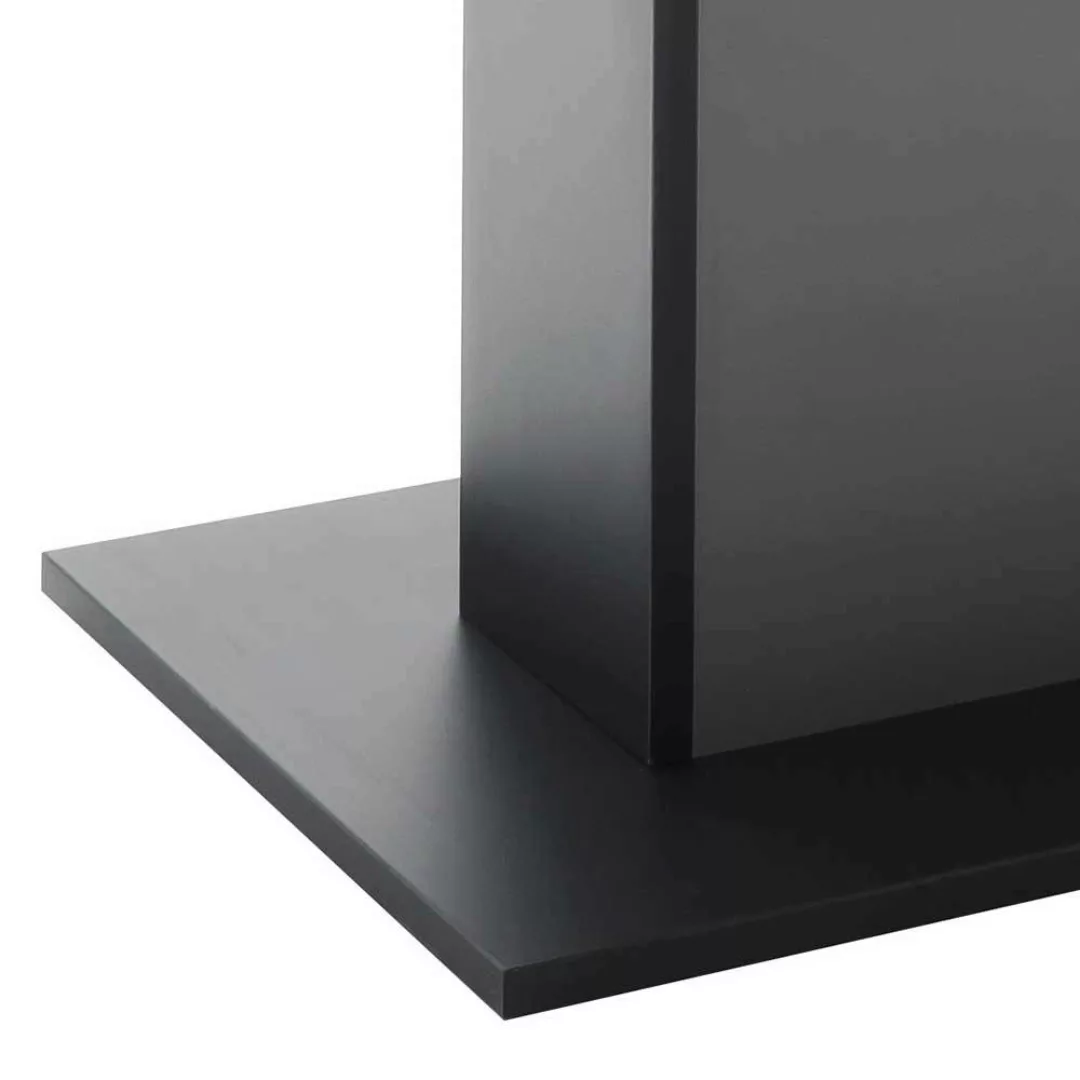 Grauer Esstisch in modernem Design 160x90 cm günstig online kaufen