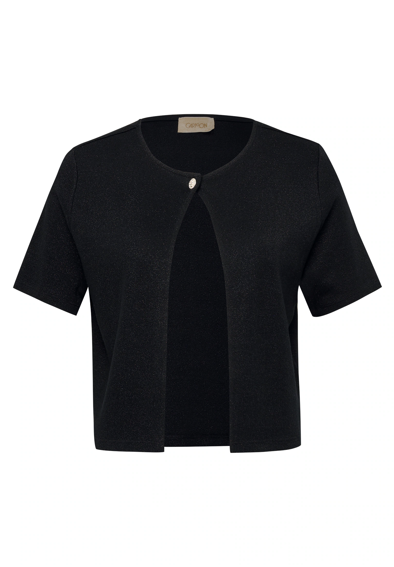 Cartoon Strickjacke "Cartoon Damen Shirtjacke kurzarm" günstig online kaufen