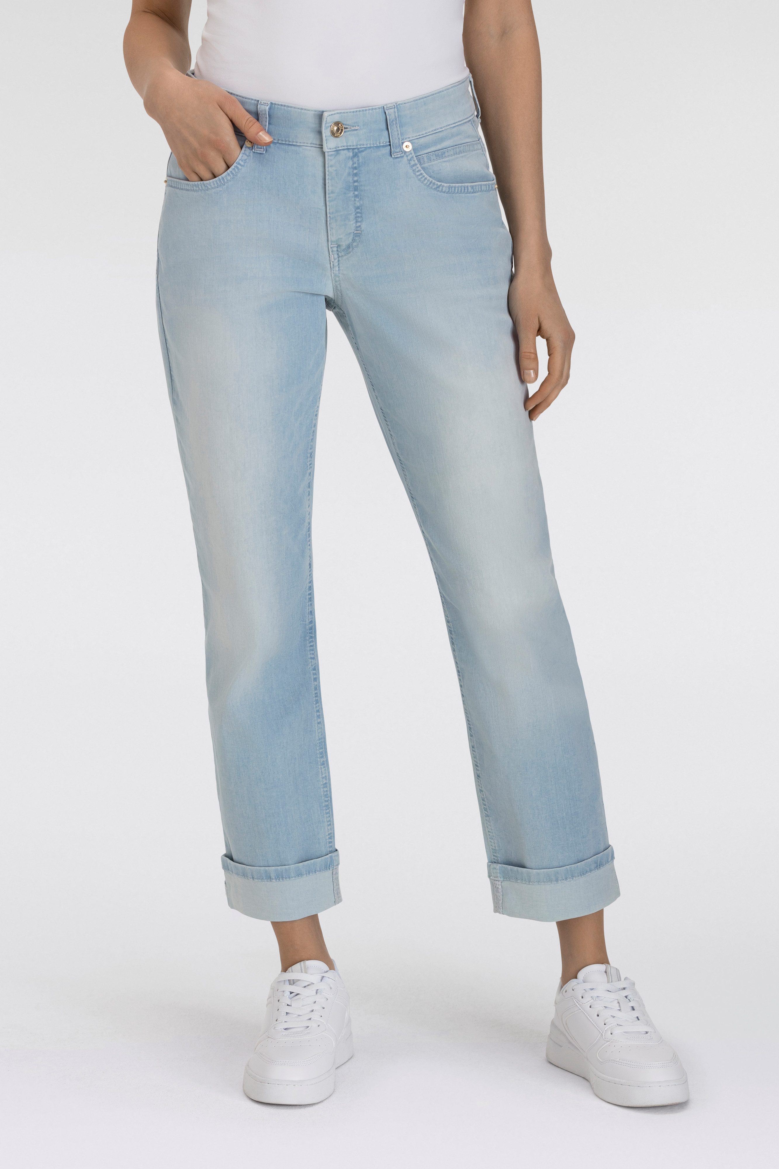 MAC Straight-Jeans SUE relax im Four-Pocket günstig online kaufen