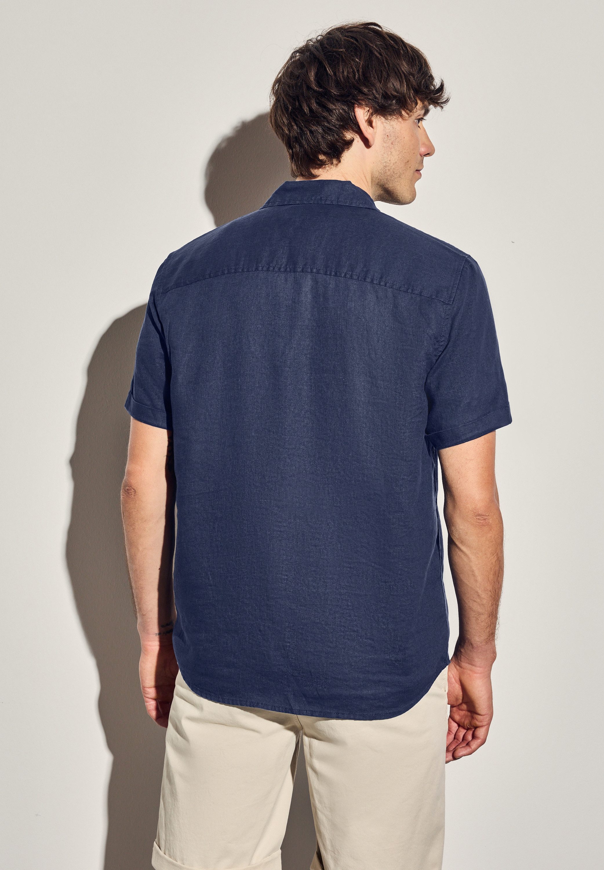 STREET ONE MEN Kurzarmhemd, mit Brusttasche günstig online kaufen