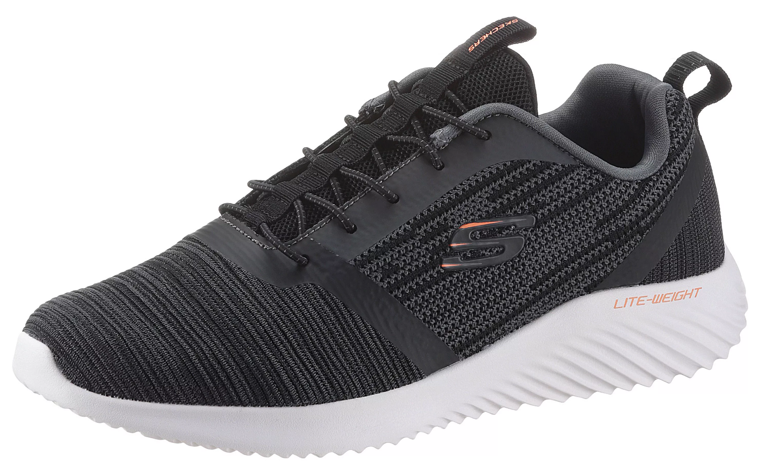 Skechers Slip-On Sneaker "BOUNDER", Slipper, Sommerschuh, Freizeitschuh mit günstig online kaufen