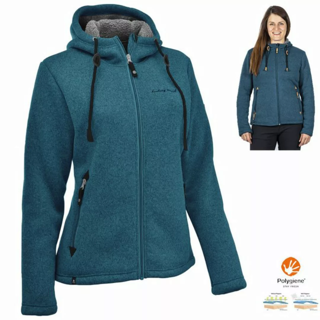 Maul Trekkingjacke Maul - gefütterte warme dicke Fleecejacke CHIEMING, blau günstig online kaufen