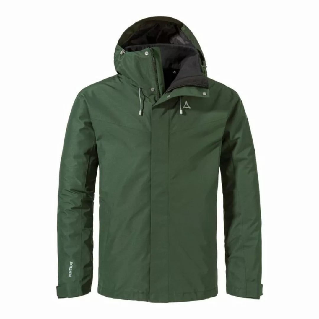 Schöffel Anorak 3in1 Jacket Style Okere MNS DARK JADE günstig online kaufen