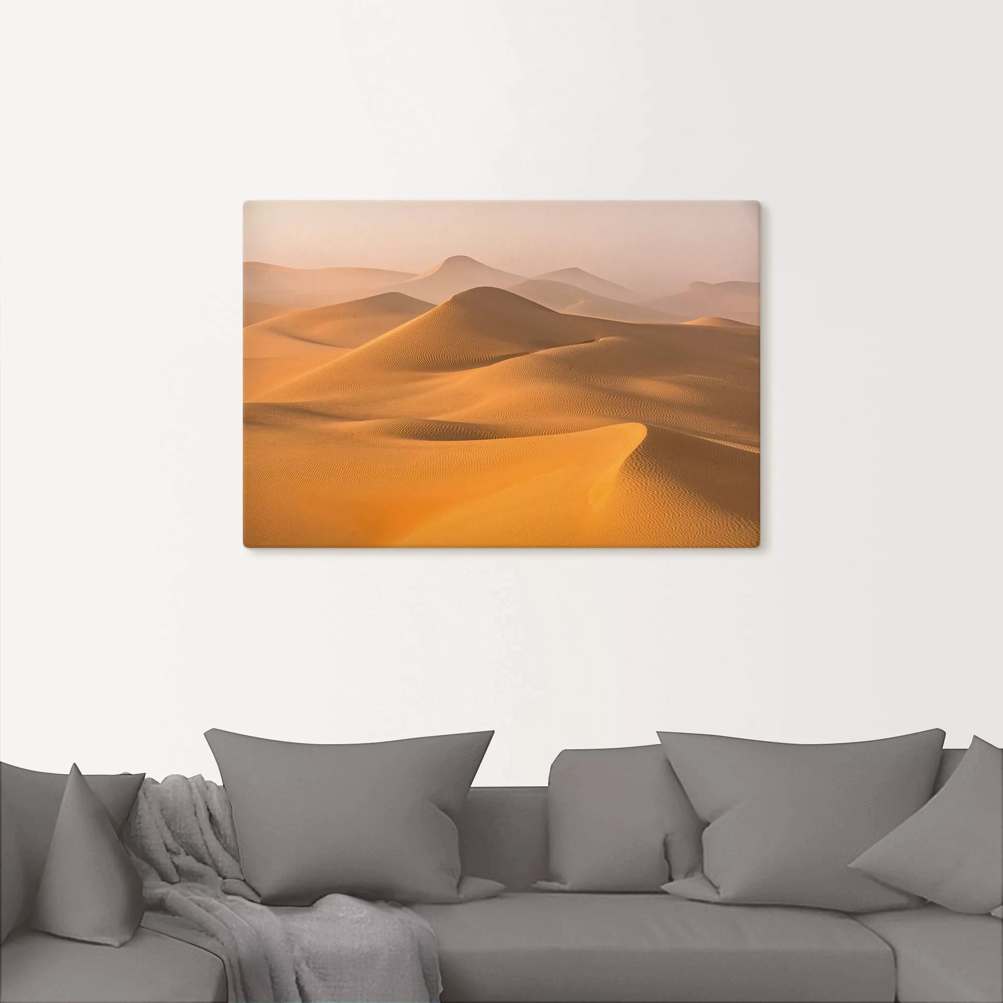 Artland Wandbild »Nebel in der Rub al Khali Wüste«, Wüstenbilder, (1 St.), günstig online kaufen