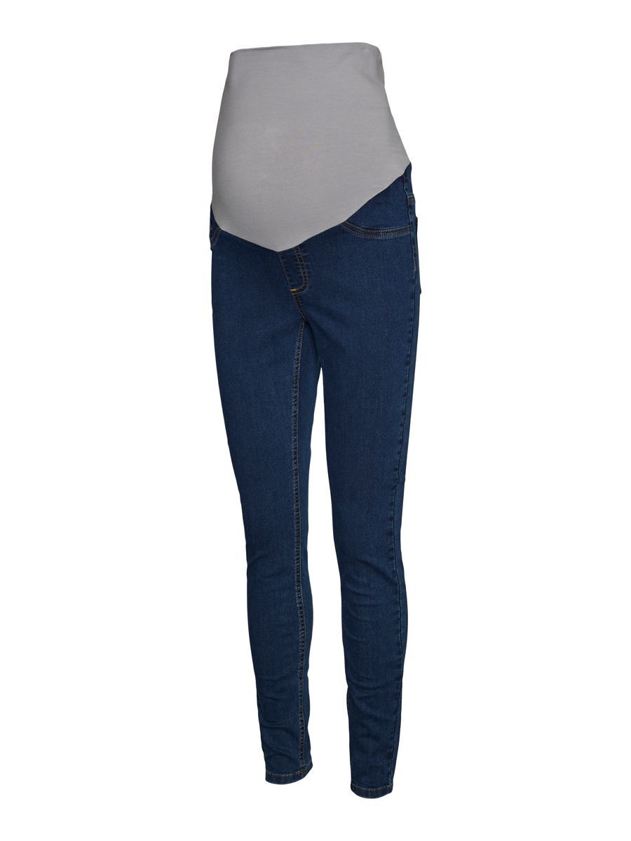 MAMA.LICIOUS Mljose Umstandsjeggings Damen Blau günstig online kaufen