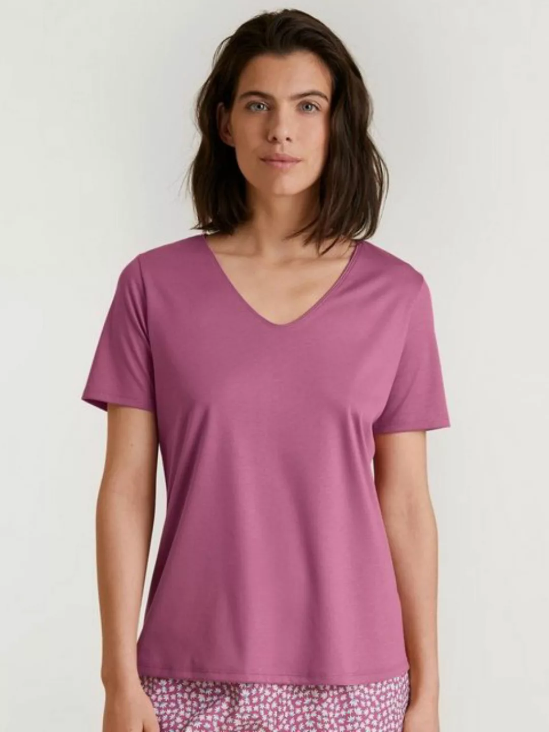 CALIDA T-Shirt DAMEN Shirt kurzarm, red violet günstig online kaufen