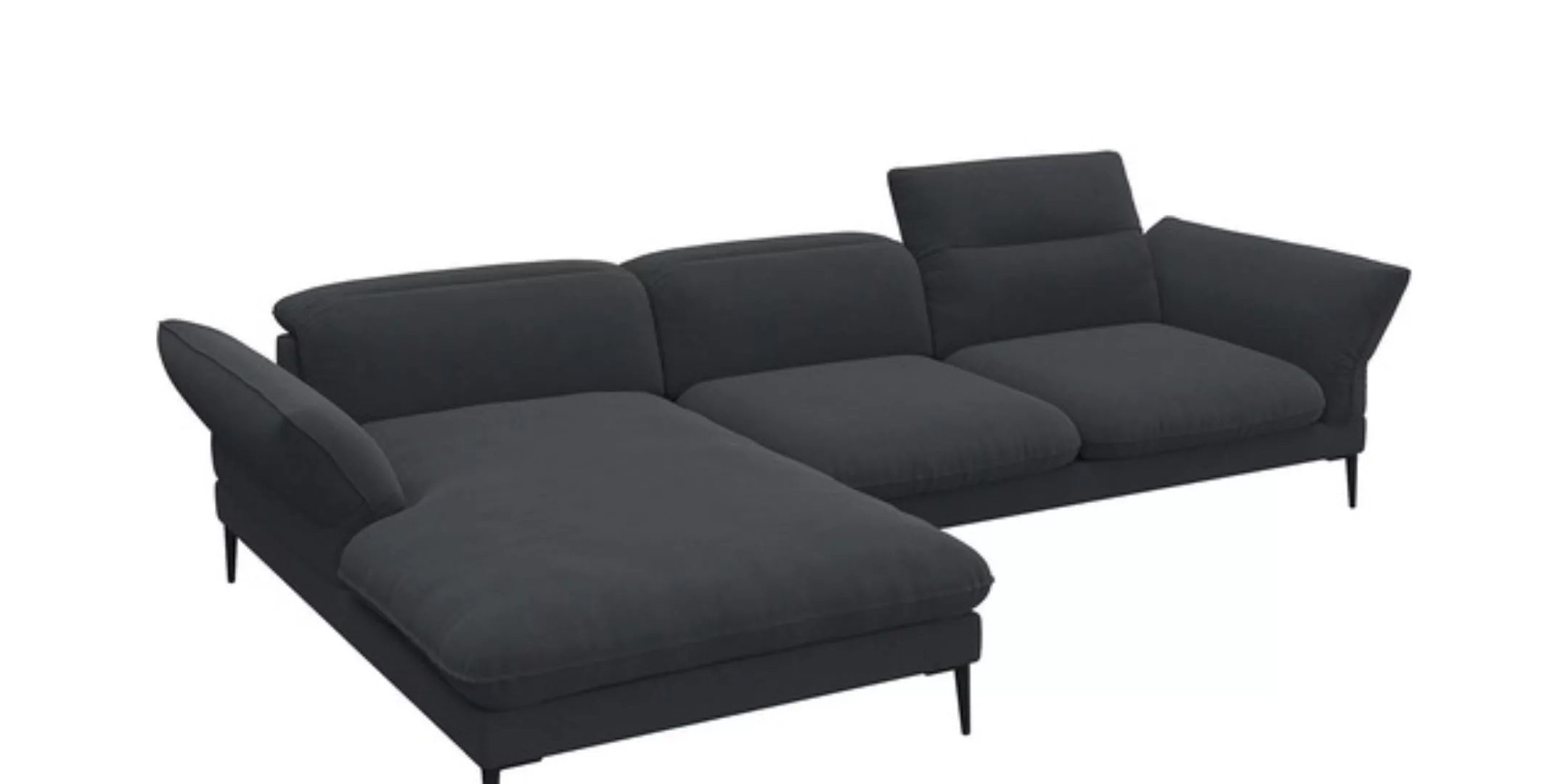 FLEXLUX Ecksofa »Salino, Funktionssofa mit Recamiere, Relaxsofa, Ecksofa«, günstig online kaufen