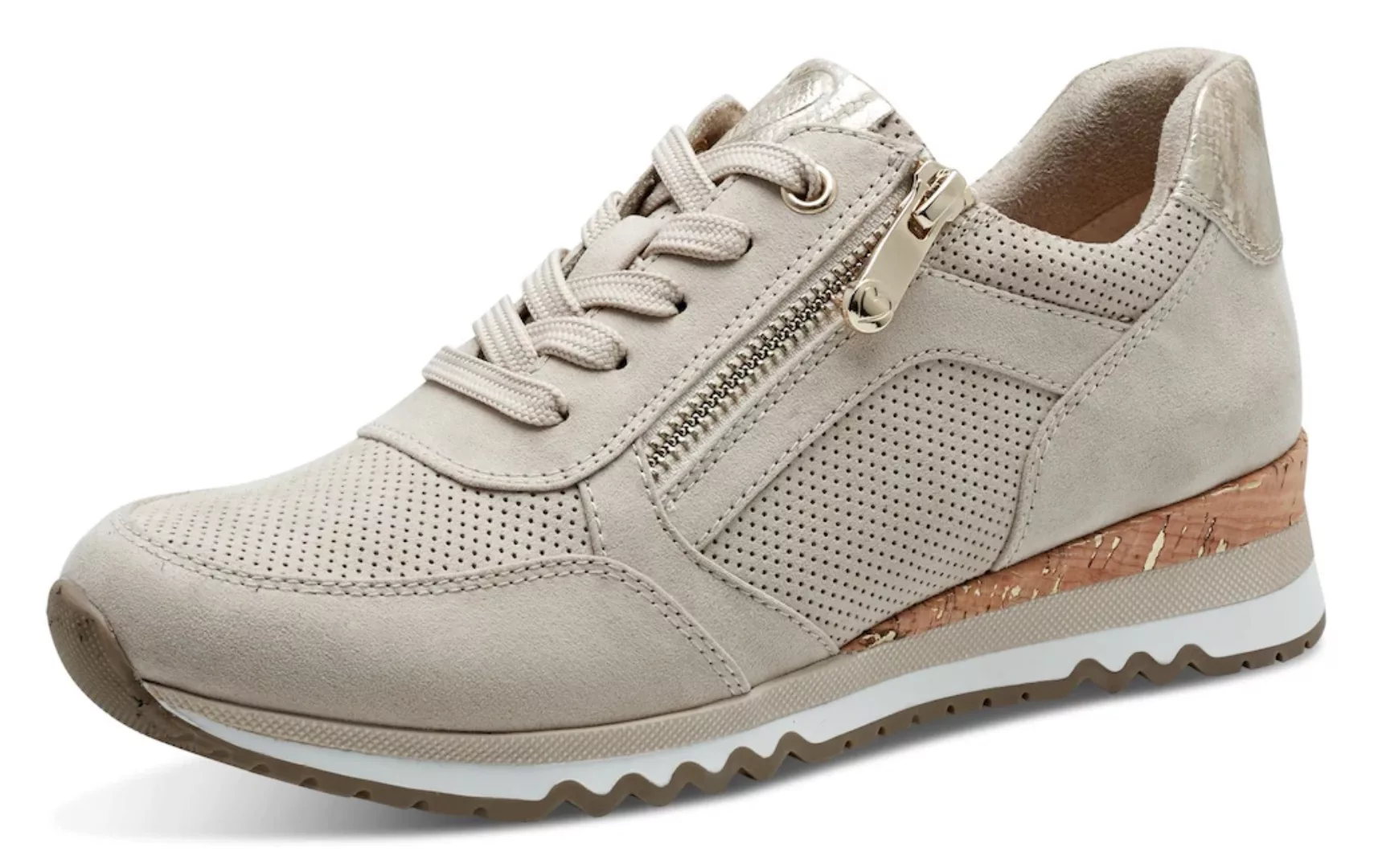 Marco Tozzi Sneaker Damen beige günstig online kaufen