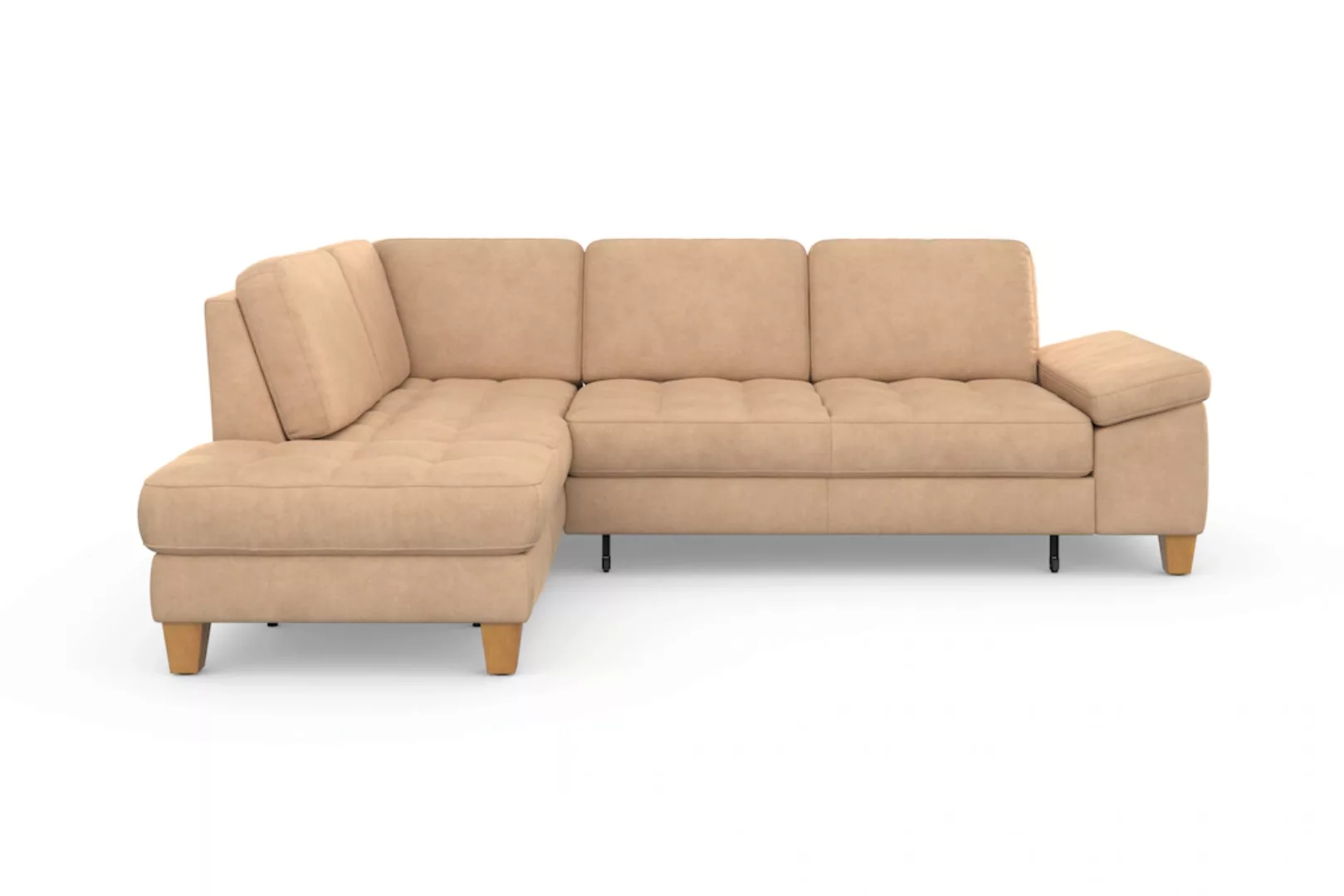 sit&more Ecksofa "Westham L-Form", mit Ottomane, mit oder ohne Bettfunktion günstig online kaufen